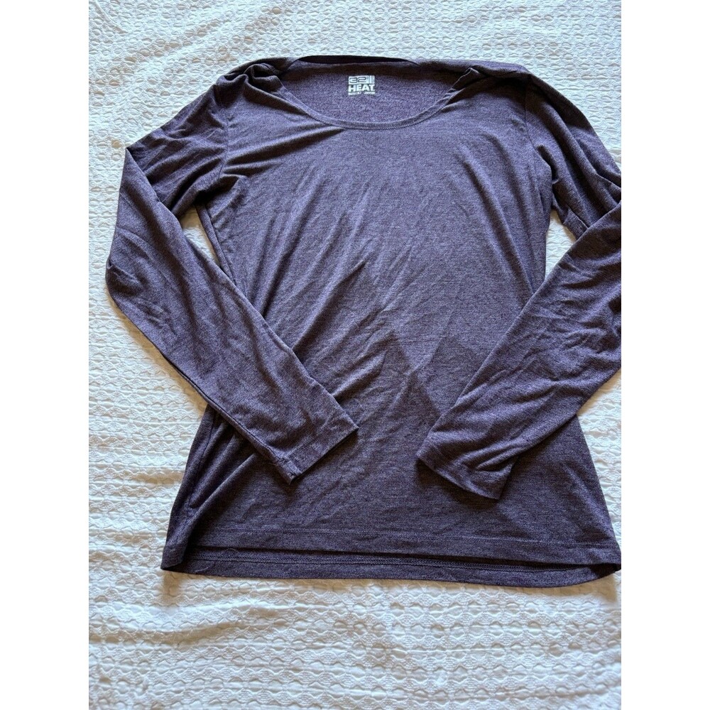 32 Degrees Heat Long Sleeve Purple Women’s Medium